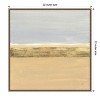 Amanti Art Abstract Gold Beach IV by Chris Paschke Canvas Wall Art Print Framed 22 x 22-in. - 4 of 4