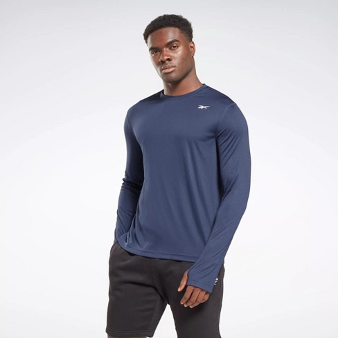 Reebok Training Speedwick Short Sleeve Gym Top, Vector Blue, S