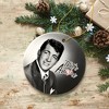 Dean Martin That's Amore Christmas Ornament, 1940s Vintage American Singer and Actor Gift and Tree Decor Circle 3 - 4 of 4