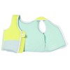Sunnylife Kids Swim Vest 3-6 - Salty the Shark, Aqua Neon Yellow, 66lb Cap - 3 of 4