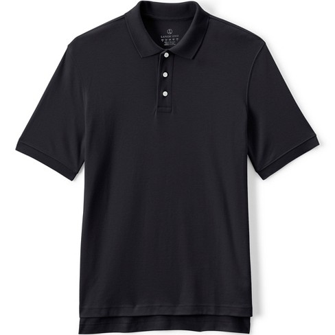 Lands' End School Uniform Men's Long Sleeve Interlock Polo Shirt : Target