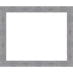 Amanti Art Bark Rustic Char Framed Dry Erase Magnetic Board - 1 of 4