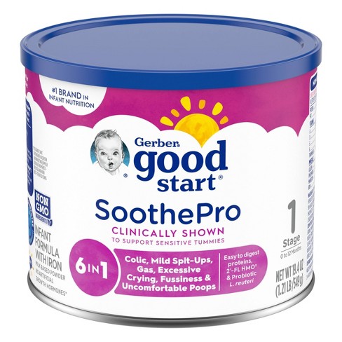 Gerber Good Start SoothePro Non-GMO Powder Infant Formula - 19.4oz - image 1 of 4