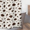Sweet Jojo Designs Gender Neutral Unisex Shower Curtain 72in.x72in. Wild West Cowboy Ivory and Brown - 3 of 4