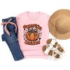 The Juniper Shop Coquette Pumpkin Season Leopard Youth Short Sleeve Tee - L - Pink - 4 of 4