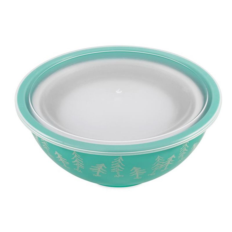 Camco Life is Better at The Campsite Nesting Bowl Set, Includes (4) Durable Melamine Bowls with (4) Plastic Lids Suitable for On-The-Go Lifestyles, 5 of 7