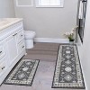 DOMETOUR Kitchen Rug Sets 2 Piece with Runner Non Slip Kitchen Rugs and Mats Washable Kitchen Mats Carpet Runner Rugs for Hallway Laundry - 4 of 4