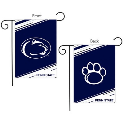 Penn State Blue and White Polyester Outdoor Garden Flag