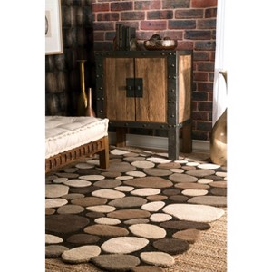 Nuloom Hand Tufted Pebbles Contemporary Indoor Area Rug - 1 of 4
