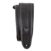 Perri's Padded Soft Leather Guitar Strap Black 3 in. - 3 of 3