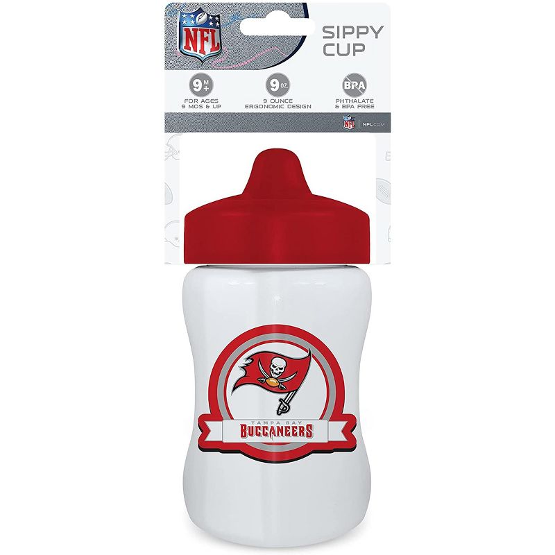 MasterPieces Inc Tampa Bay Buccaneers NFL 9oz Baby Sippy Cup, 2 of 3