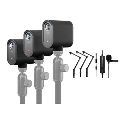 MEVO Start 3-Pack Bundle for Streaming and Recording with Studio Accessories