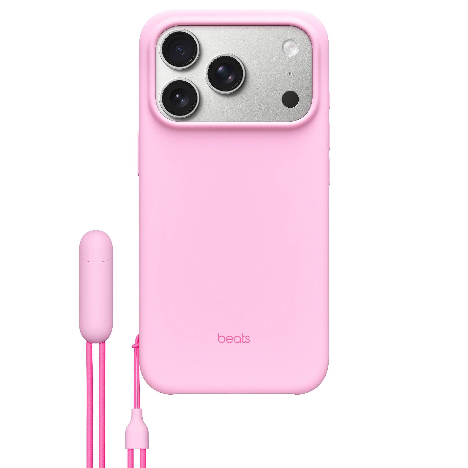 Beats iPhone 17 Pro Kickstand Case with MagSafe and Camera Control - Pebble Pink