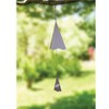 Manual Woodworkers and Weavers Triangle Wind Bell with Dragonfly Accent and Rustic Metal Design for Nature-Inspired Outdoor Decor - 3 of 3