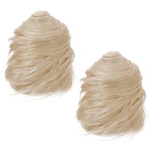 Unique Bargains DIY Crafts Halloween Gnome Beard Fluffy Plush Faux Fur Ribbon - 1 of 4