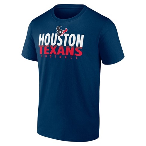 Nfl Houston Texans Men s Short Sleeve Core Big Tall T shirt 4xl Target