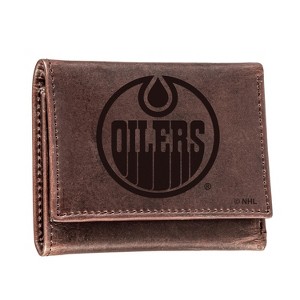 Evergreen Edmonton Oilers Crazy Horse Collection Tri-Fold Wallet - 1 of 1