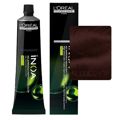 L'Oreal Pro iNOA Coloration Ammonia-Free Permanent Hair Color Dye  - Multicolored Loreal Haircolor Cream