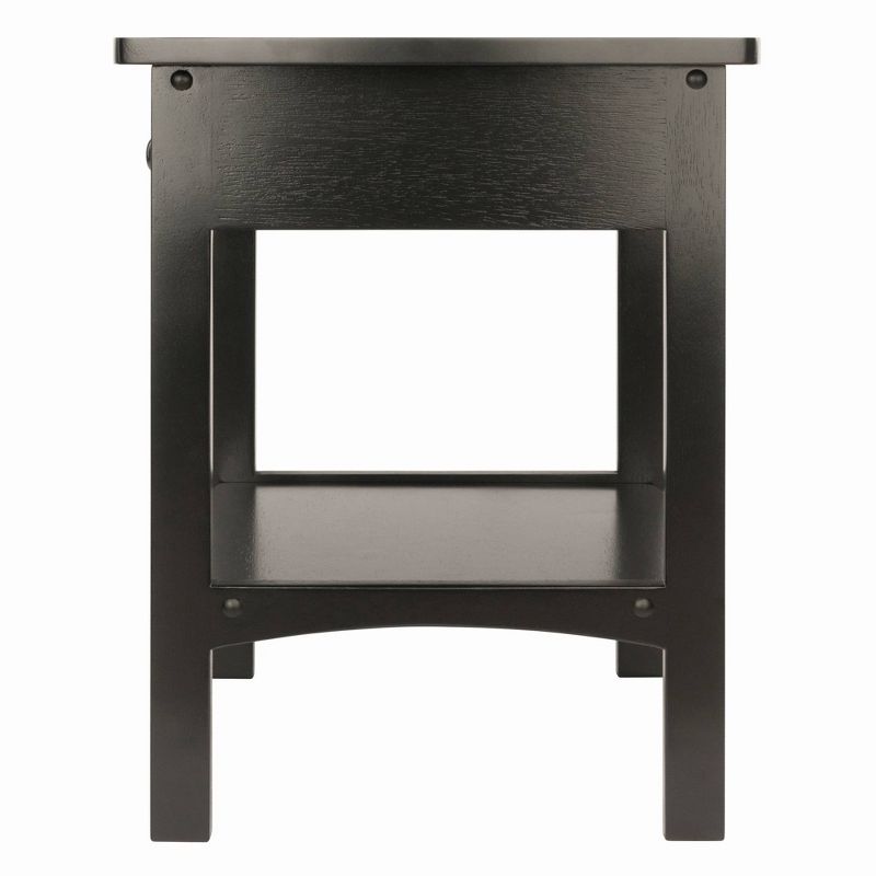 Claire Nightstand - Black - Winsome, 5 of 10