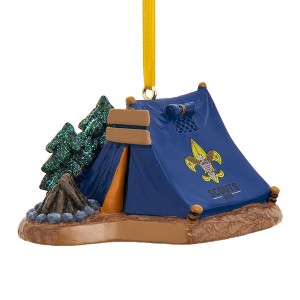 Kurt Adler Resin Ornament for Christmas Tree, Boy Scouts Cub Scout Tent - 1 of 1