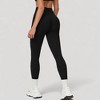 Anna-Kaci Active Women's Seamless High Waist Compression Leggings with Sculpting Back Detail and Stretch Knit Fabric - 3 of 4