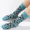Leaf Pattern Socks (Women's Sizes Adult Medium) from the Sock Panda - 2 of 3