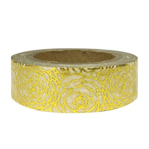 Wrapables Washi Masking Tape, Green and Gold Group - 1 of 4