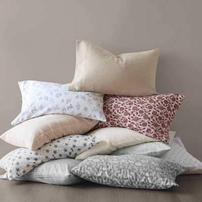 Queen Sage Winter Fauna Cotton Flannel Sheet Set