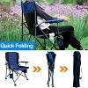 Musment Outdoor Portable Folding Camping Chair, Lawn Chairs for Outdoor, Supports up to 400lbs - 4 of 4