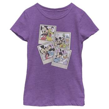 Girl's Disney Mickey & Friends Pictures T-Shirt
