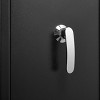 Steel Cabinet with High Performance Electronic Combination Lock, Storage Box, with Magnetic Introduction Light, Storage for Office-The Pop Home - 4 of 4