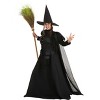 HalloweenCostumes.com Deluxe Wayward Witch for Adults | Witch's Pointed Hat and Black Dress Robe With Cape - 2 of 4