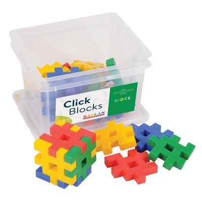 Kaplan Early Learning Click Blocks Manipulative Set  - 24 Pcs