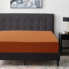 Fitted Sheet Only - Extra Deep Pocket up to 16" No-Pop Off Elastic Bottom Sheets Ultra-Soft Brushed Microfiber - Cotton Passion - 3 of 4