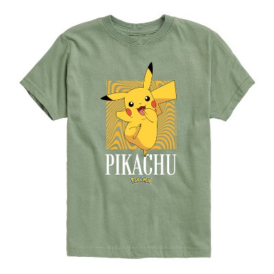 Boys' - Pokémon - Hypnotic Pikachu Art Short Sleeve Graphic T-Shirt