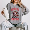 Simply Sage Market Waiting For Christmas Vintage Lightweight Garment Dyed Sweatshirt - 2 of 3