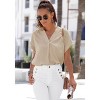 Women's Printed V-Neck Blouse Shirt - LASCANA - 3 of 4