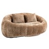 NicBex Bean Bag Sofa,Beanbag Chair with Armrests and Pillows,Oversized Lounge Sofa for Couples,Comfy Chair for Living Room Bedroom - 4 of 4