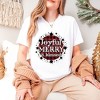 Simply Sage Market Women's Joyful Merry And Blessed Short Sleeve Graphic Tee - 2 of 4