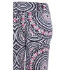 Women's Plus Size Geometric Printed Palazzo Pants - White Mark - image 2 of 3