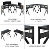 Lavish Home L-Shaped Computer Desk - Modern Industrial Style for Home Office, Bedroom, or Craft Table - 3 of 4