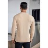COOFANDY Men's Long Sleeve Henley Shirts Stretch Ribbed T-Shirts Fashion Casual Basic Tops - 3 of 4