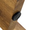 PAGED 23.6" Wooden End Table, Modern Side Table with Wood Grain Veneer, Bedside Table for Living Room, Bedroom - 4 of 4