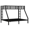 Lycvki Metal Twin XL over Queen Bunk Bed Noise Reduced,No Box Spring Needed - 3 of 4