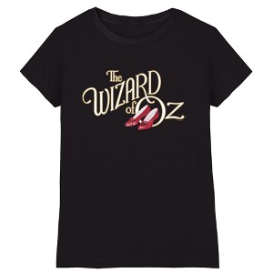 Girl's The Wizard Of Oz Classic Logo T-Shirt - 1 of 3