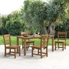 Arceso Armless HDPS Outdoor Dining Chairs, Weather-Resistant Patio Chairs, 350 lb Support, for Lawn, Garden, Backyard or Indoor Use - 2 of 4