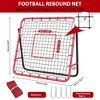 Soccer Rebounder Net, Quick-Switch Angle Soccer Training for Control, Passing Practice, Outdoor Rebound Board with Steel Frame for Youth & Adult - 2 of 4
