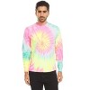 DARESAY Long Sleeve Tie Dye T-Shirt, For Men, Women And Teens (Up to 5XL) - 2 of 2