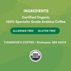 Cameron's Organic French Dark Roast Whole Bean Coffee - 28oz - 4 of 4