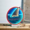 Margaritaville Shark Fin EkkoLight 16"H - 2 of 3